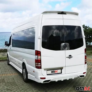 Mercedes Sprinter W906 Tailgate Handle Cover - Omac - S.Steel - Gloss Silver - '06-'18 Mercedes Sprinter W906 Tailgate Handle Cover - Omac - S.Steel - Gloss Silver - '06-'18